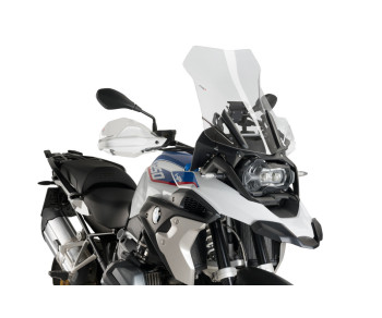 TOURING SCREEN FOR BMW R1200GS 2013-2018/ ADVENTURE 2013-2018/ EXCLUSIVE/ RALLYE 2017-2018 - CLEAR